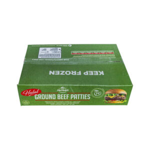 Jensen- Halal Ground Beef Patty 4/1 4 OZ 80/20