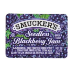 Smucker's - Seedless Blackberry Jam - 200 / 0.5 oz cups