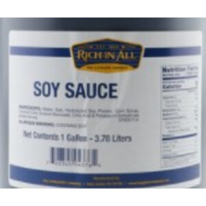 Rich n' All - Soy Sauce - 1 Gal