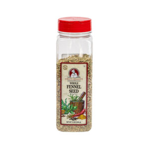 Chef's Quality - Whole Fennel Seed - 12 oz Jar