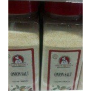 Chef's Quality - Onion Salt - 2lb Jar