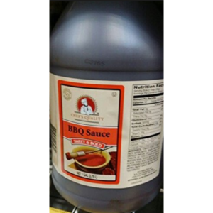 Chef's Quality - Sweet & Bold BBQ Sauce - gallon