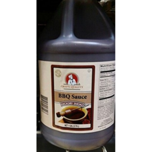Chef's Quality - Hickory Smoked BBQ Sauce -gallon