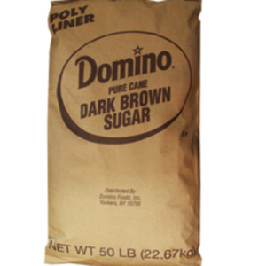 Domino Dark Brown Sugar - 50 lbs