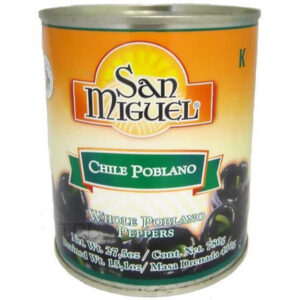 Del Sol - Chiles Poblanos (Whole Poblano Peppers) - #10 can