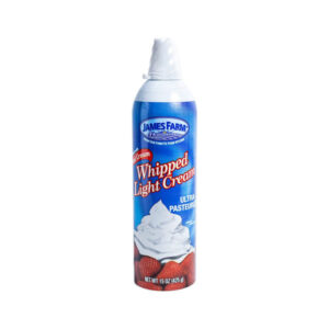 James Farm - Light Whipped Cream - 12/15 Oz