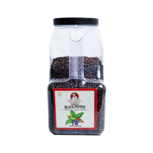 Chef's Quality - Whole Black Pepper - 5 lb Jar