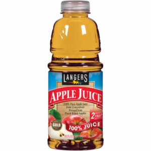Langers - Apple Juice - 32 oz plastic bottles