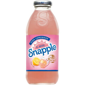 Snapple - Pink Lemonade - 12/16 oz plastic bottles