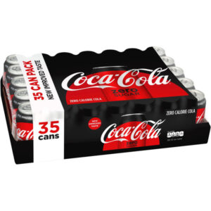 Coca-Cola Zero Sugar Cans, 12 fl oz, 35 Pack