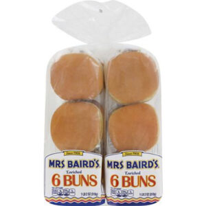 Mrs. Baird's - 4" Hamburger Bun - 12 Ct