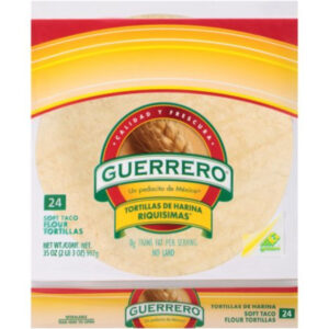 Guerrero - Soft Flour Tortilla - 24ct