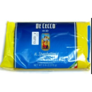 De Cecco - Spaghettini Pasta - 4/5 lb pkgs