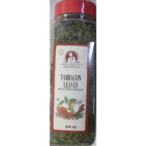 Chef's Quality - Whole Tarragon Leaves - 4.5 oz Jar