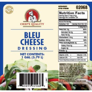Chef's Quality - Blue Cheese Dressing - gallon
