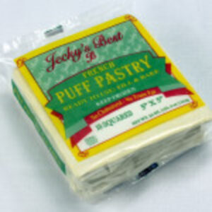 Frozen Jecky's Best - Kosher Puff Pastry Dough - 5x5 108 ct
