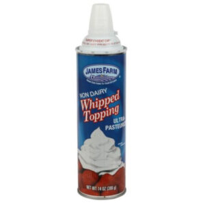 James Farm - Non Dairy Whipped Topping, Aero Top - 14 oz