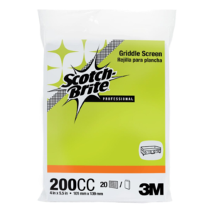 Scotch-Brite - Griddle Screens, 200CC, 4x5.5 - 20 ct