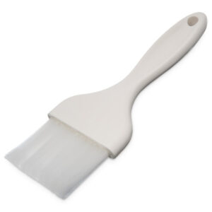 Carlisle 4039202 Sparta Galaxy Pastry Brush - 3in - Flat - Nylon Bristles - Plastic Handle - White