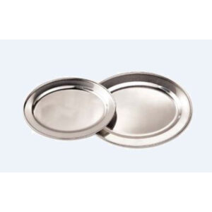 Adcraft OPD-18 Deluxe Oval Platter - 18" x 11-1/2"