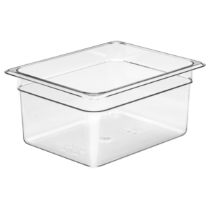 Cambro - Camwear 26CW135 - 1/2 Size Food Pan, 6" Deep, Clear