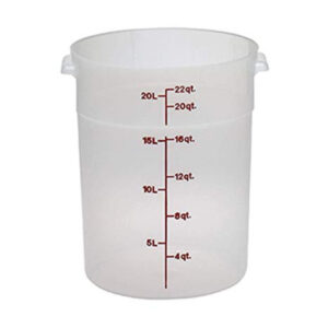 Cambro - Round Graduated Food Storage Container - 22 Qt