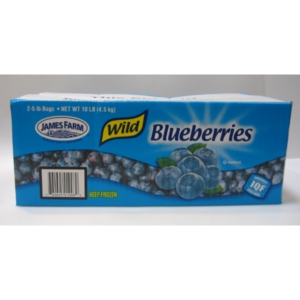 Frozen James Farm - Wild Blueberries - 2/5 lbs