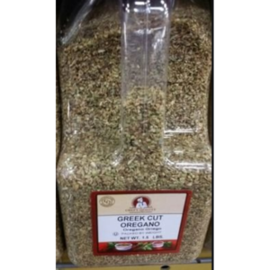 Chef's Quality - Greek Cut Oregano - 1.5 lb