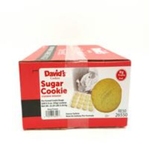 Frozen David's Cookies - Sugar Cookie Dough - 120/1.5 oz