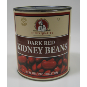 Chef's Quality - Dark Red Kidney Beans - #10 cans