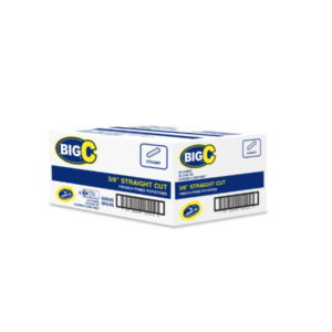 Frozen Big C - 3/8" Straight Cut French Fries - 6/5 lbs