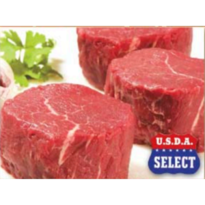 Fillet Mignon - USDA Select Tenderloin - 6 Oz/14 Ct