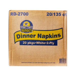 Sunset - 2-Ply Dinner Napkins - 3000 ct
