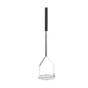 Tablecraft - Bean Masher w/ Round Face, Chrome Plated Metal, 24" Length
