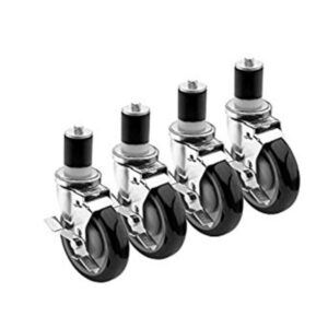 Krowne - 28-129S - Worktable with Stem Casters, 4 pc