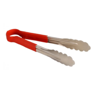 ''Thunder Group- Stainless Red 9'' Red Tong