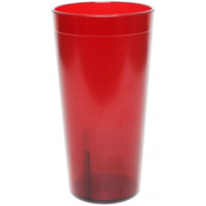 Qualite Red Pebbled 24oz Tumbler