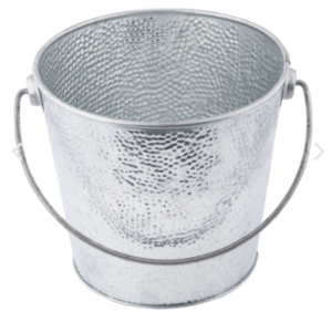 Galvanized Round Pail - 1.25 Gal