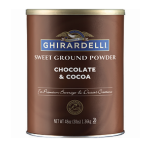 Ghirardelli - Sweet Ground Chocolate & Cocoa, Can - 3lb