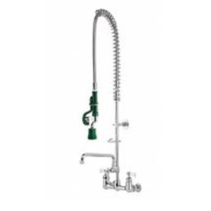 Krowne - 17-109WL - Wall Mounted Pre-Rinse with Add-On Faucet, 8" centers, 12" spout