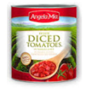 Angela Mia - Diced Tomatoes - 6/#10 cans