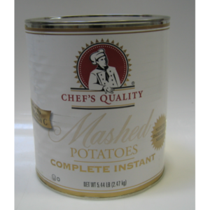 Chef's Quality - Complete Mashed Potatoes - #10 cans
