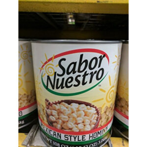 Sabor Nuestro - Mexican Hominy - #10 cans