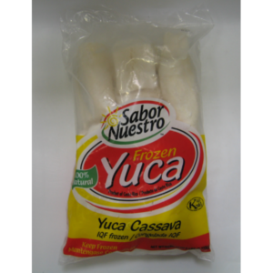 Frozen Sabor Nuestro - Cut Peeled Yucca - 5 lbs